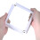 4 stuks Plastic Post Base Cover 4x4Inch Witte Rok Plastic Post 6