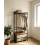 Rolling Garment Rack Clothes Wardrobe Drawers Rail 1