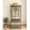 Rolling Garment Rack Clothes Wardrobe Drawers Rail 2