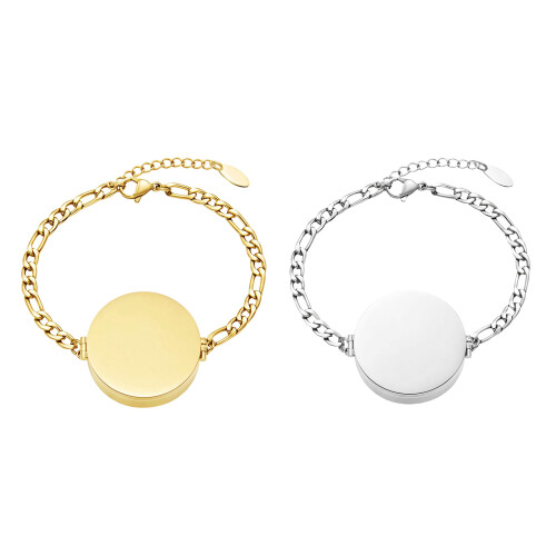 Bracelet polyvalent en alliage inoxydable, idéal pour les-Argent 1