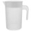 Water Pitcher White PP Large Capacity 1 Piece 4