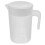 Water Pitcher White PP Large Capacity 1 Piece 5