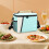Insulated Reusable Lunch Box Bag Front Opening Waterproof 3
