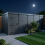 19x5 Pent Composite Shed Tanalised (Single Door, No Windows) 3