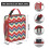Boho Chic Insulated Lunch Tote with Straps 2
