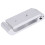 Foldable Aluminum Wall Mount Headphone Holder 5 PCS Silver 7