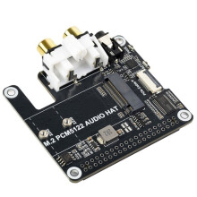 PCIe Naar M.2 NVMe en I2S Audio-Uitbreidingskaart voor Raspberry Pi NVMe SSD-Adapterkaart Digitale Audio-Interfacemodule
