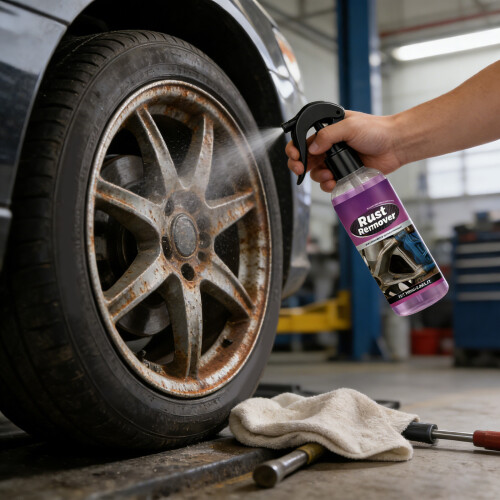 Car Rust Remover Sprayer Metal Paint Cleaner Rust Remover 1