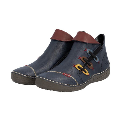 Rieker Bottine à Zip Rieker Kalpi - Bleu 2