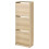 IKEA BISSA Shoe Cabinet 49x28x135cm 1