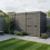 15x7 Pent Composite Shed Tanalised (Single Door, No Windows) 1