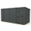 15x7 Pent Composite Shed Tanalised (Single Door, No Windows) 2
