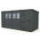 15x7 Pent Composite Shed Tanalised (Single Door, With Windows) 2