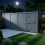 17x6 Pent Composite Shed Tanalised (Single Door, No Windows) 3