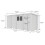 16x7 Pent Composite Shed Tanalised (Single Door, No Windows) 4