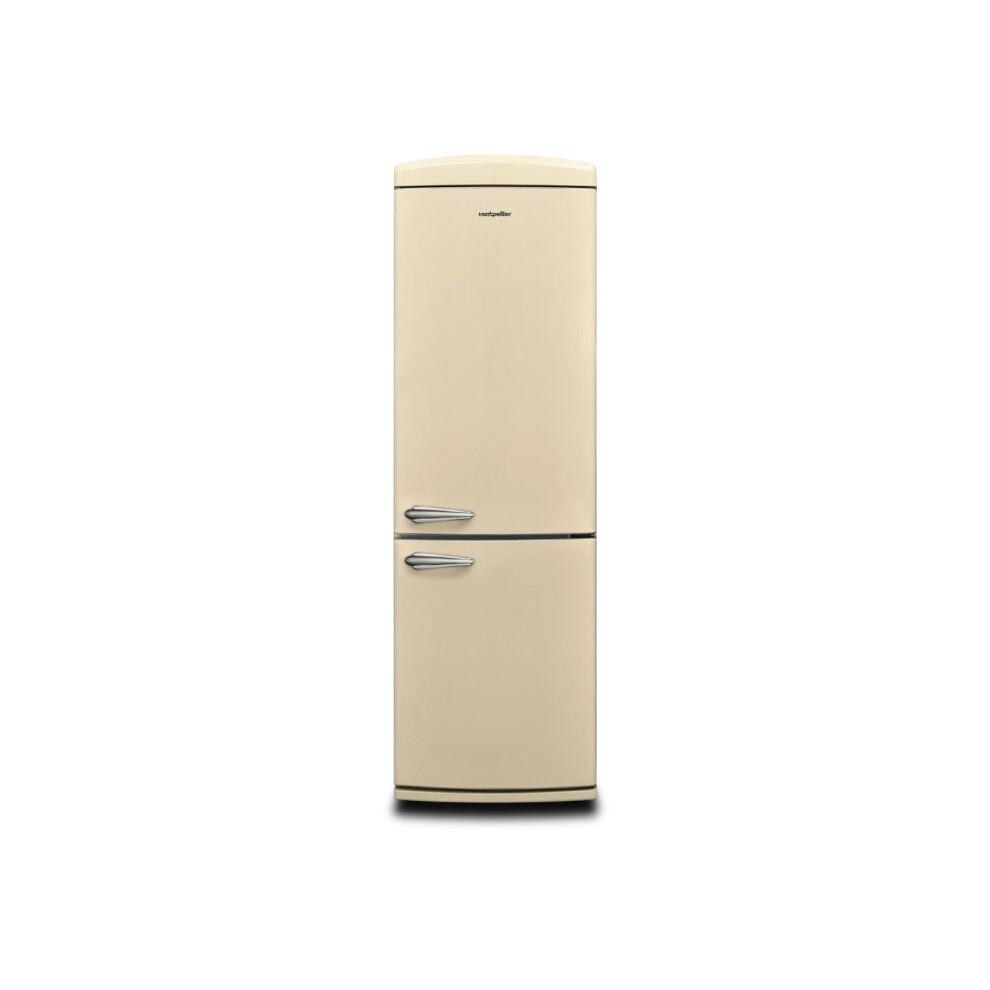 B&Q - Mab190CRetro Cream Fridge Freezer295LE Energy - Image 2