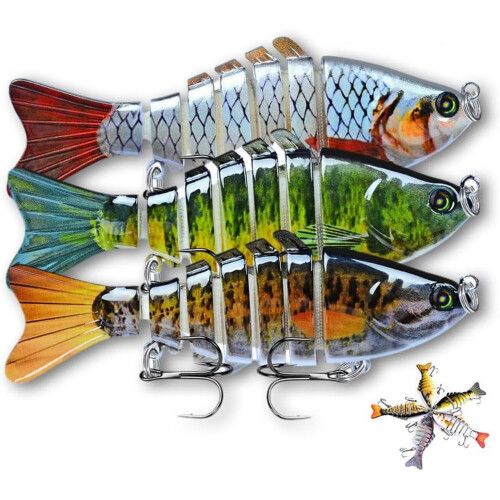 Probero Bionic Swimming Bait Self-Propelled Fishing Lure