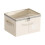 Karymi Clothing Storage Box Double Zipper Clear Window 2