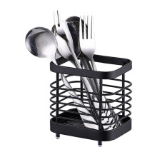 Stainless Steel Kitchen Utensil Holder with Drain Holes