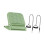 Calf Stretcher Wedge Board for Home Gym Green 4