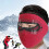 Windproof Cold Weather Mask with Goggles Polyester 1 Pack 1
