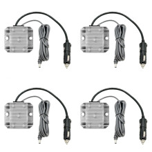 4X 12-24V to 30V Power Converter with Car Cigarette Lighter Input and 9-28V to 30V 3.5A Cable (3 Meters) for Starlink