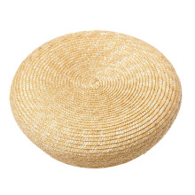 Unisex Beret Cap From Organic Straw Lightweight Foldable Design