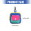 Light Coin Storage Bag With Color Block Pattern Multiple Pockets 2