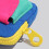 Light Coin Storage Bag With Color Block Pattern Multiple Pockets 6