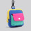 Light Coin Storage Bag With Color Block Pattern Multiple Pockets 7