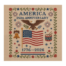 Anniversary Crossing Stitching Kit US 250th Patriotic-B