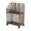 CIYISON Portable Rolling Storage Stand with Shelves 1