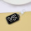 Pocket Sized Digital Pocket Clock Keychain For-Lake Blue 5