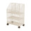 CIYISON Portable Rolling Storage Stand with Shelves 7