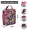 Insulated Lunch Box Floral Design 1 Pack 2
