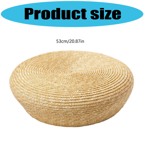 Unisex Beret Cap From Organic Straw Lightweight Foldable Design 1
