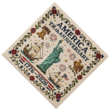 US 250th Anniversary Crossing Stitching Kit Patriotic-C