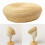 Unisex Beret Cap From Organic Straw Lightweight Foldable Design 3