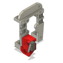 2X CNC Aluminum Super Light Weight Carriage for Voron Printers for X-Endstop/Beacon/Klicky/BTT Eddy Probe