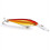 Floating Minnow Lure ABS Green Yellow Striped 2 Pack 1