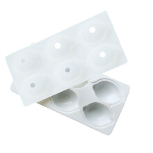 6 Cavity Silicones Dessert Molds Food Safe Lemon Shape Molds For