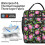 Floral Thermal Lunch Tote for Outdoor Use 4
