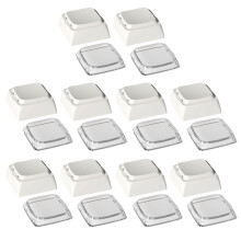 DIY Mechanical Keyboards Thick PC No Engraveds Keycap 1U-White