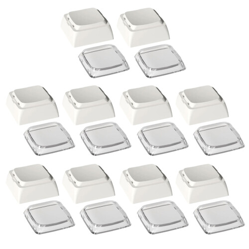 DIY Mechanical Keyboards Thick PC No Engraveds Keycap 1U-White