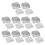 10Pcs XDA Profile 1U No Engraveds PC Blank Keycap-Transparent 1