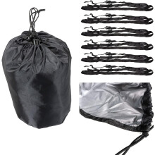 SEBLAFF Jon Boat Cover 14FT 210D Heavy Duty for Boats up to