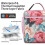 Floral Insulated Lunch Bag Waterproof Reusable 1 3