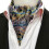 Men's Ascot Scarf Paisley Pattern Wedding Tie 1
