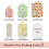 Nylon Compression Packing Cubes Set 6 pcs 6