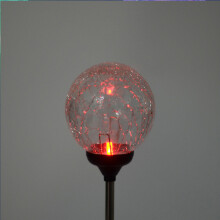 Solar Glass Ball Stake Lights Color Changing 2pcs
